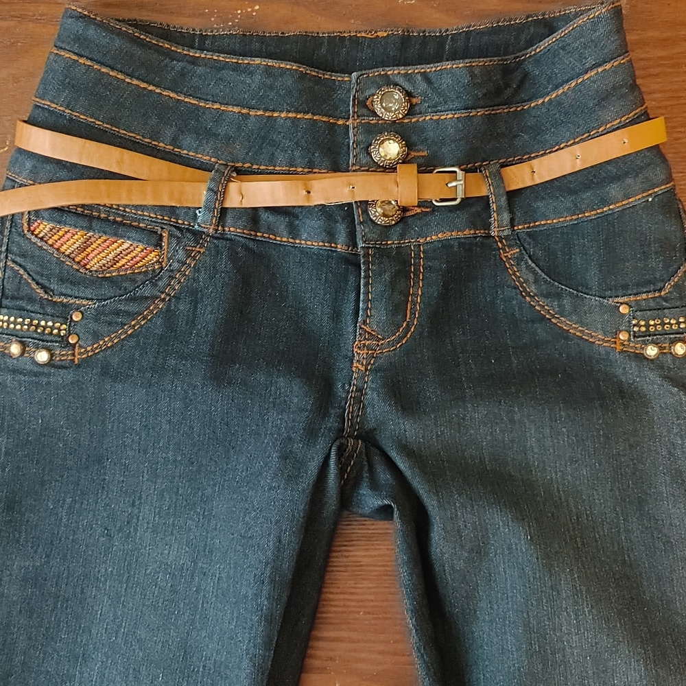 Women skinny jean high